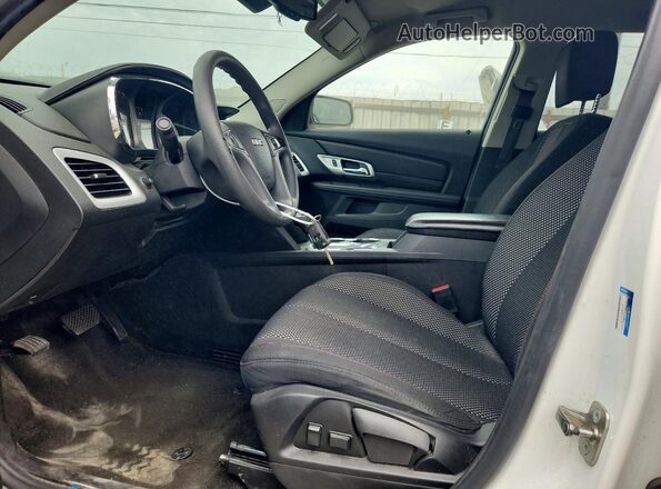 2GKALMEK8H6264703 2017 GMC TERRAIN White წინა სალონის ხედი