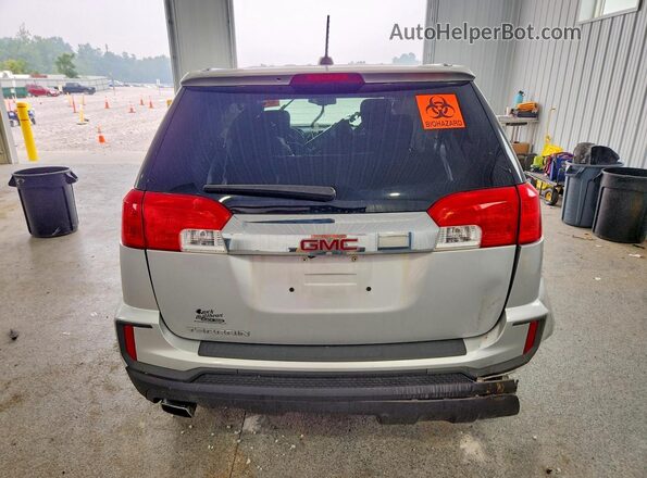 2GKALMEK8H6279332 2017 GMC TERRAIN Серебряный Вид сзади
