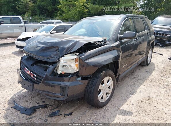 2GKALMEK9G6178993 2016 GMC TERRAIN Gray Przód lewy