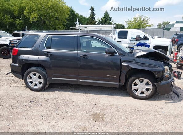 2GKALMEK9G6178993 2016 GMC TERRAIN Gray Widok wnętrza 360 stopni