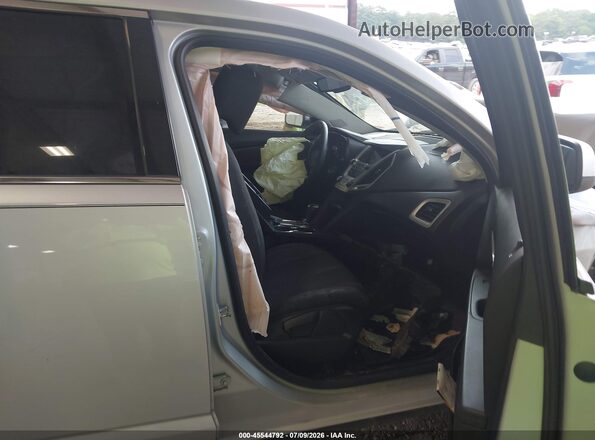 2GKALMEK9G6214181 2016 GMC TERRAIN Silver Front interior view