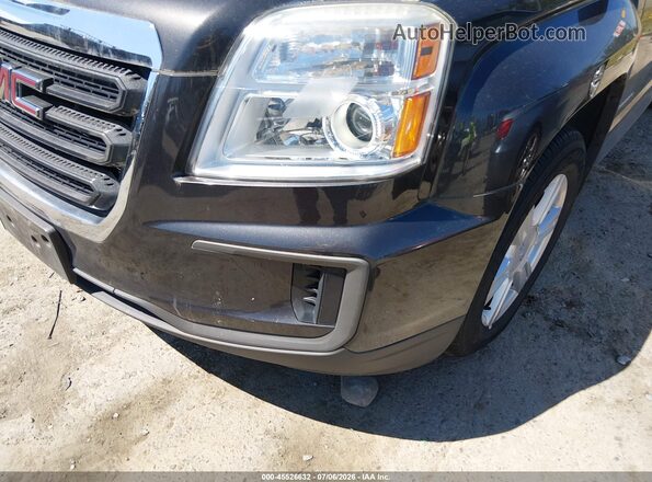 2GKALMEK9G6278866 2016 GMC TERRAIN Black Front view