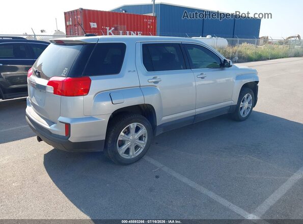 2GKALMEK9H6173181 2017 GMC TERRAIN Silver Задня права чверть