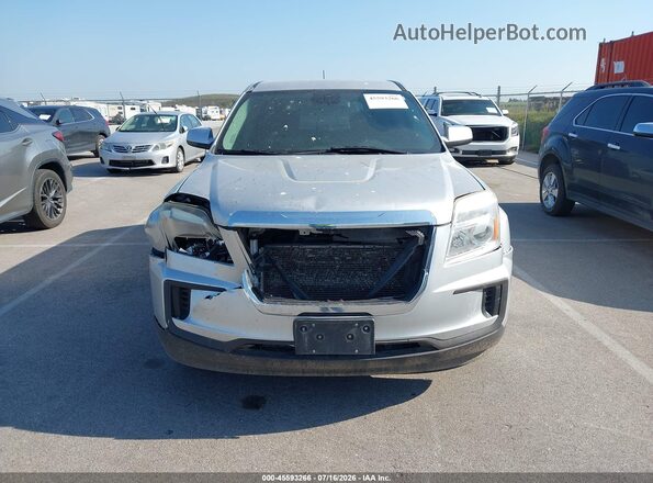 2GKALMEK9H6173181 2017 GMC TERRAIN Silver Вид щитка приладів