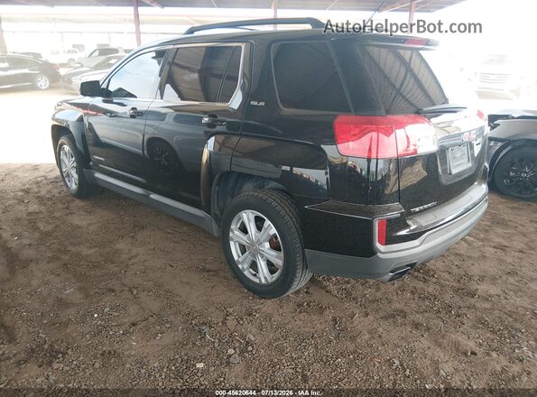 2GKALMEK9H6179434 2017 GMC TERRAIN Black Tył lewy
