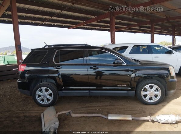 2GKALMEK9H6179434 2017 GMC TERRAIN Black Widok wnętrza z tyłu