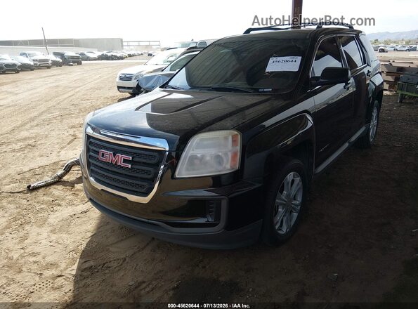 2GKALMEK9H6179434 2017 GMC TERRAIN Black Widok z przodu