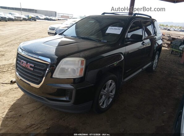 2GKALMEK9H6179434 2017 GMC TERRAIN Black Przód lewy