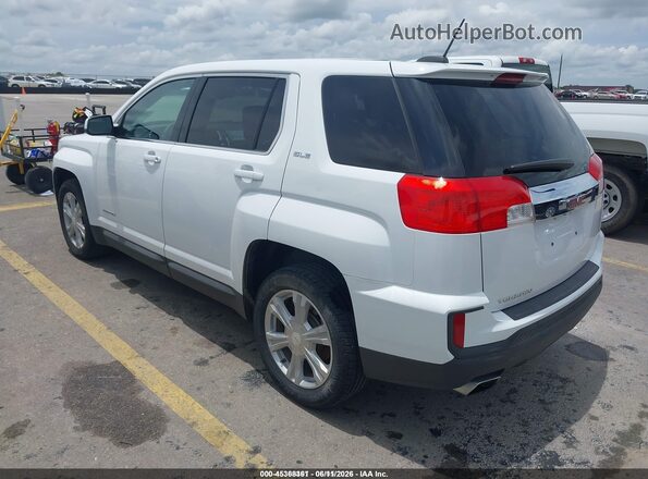 2GKALMEK9H6339912 2017 GMC TERRAIN White Задня ліва чверть
