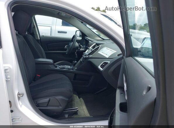 2GKALMEK9H6339912 2017 GMC TERRAIN White Вид салону спереду