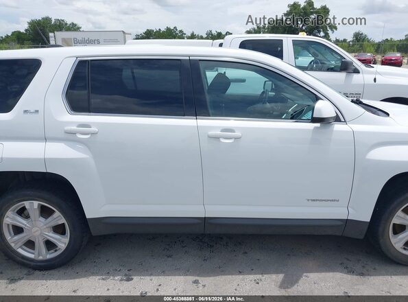 2GKALMEK9H6339912 2017 GMC TERRAIN White Вид задньої частини салону