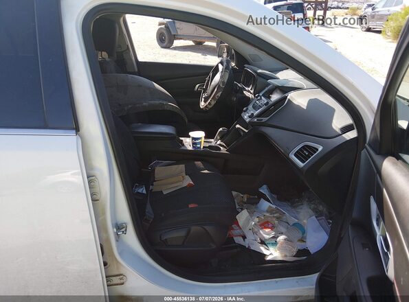 2GKALMEKXH6145227 2017 GMC TERRAIN White Вид салону спереду