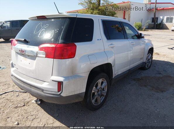 2GKALMEKXH6145227 2017 GMC TERRAIN White Задня права чверть