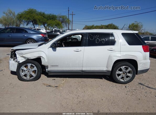 2GKALMEKXH6145227 2017 GMC TERRAIN White Вид задньої частини салону