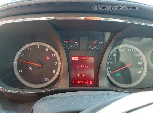2GKALMEKXH6192001 2017 GMC TERRAIN Blue Вид щитка приладів