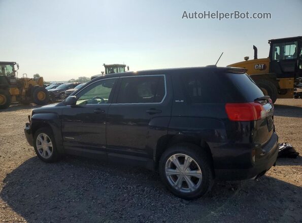 2GKALMEKXH6192001 2017 GMC TERRAIN Blue Задня ліва чверть