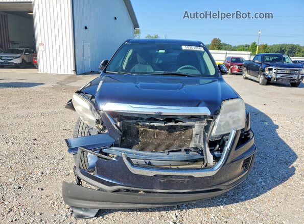 2GKALMEKXH6192001 2017 GMC TERRAIN Blue Вид спереду