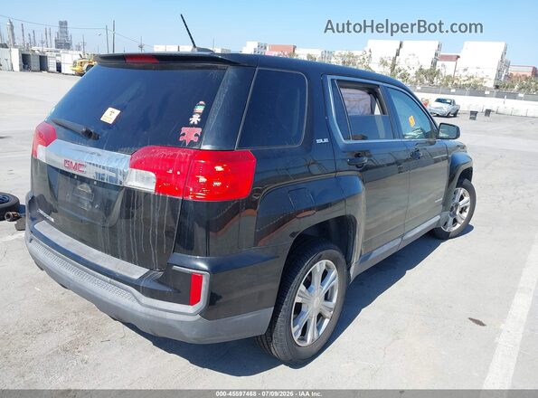 2GKALMEKXH6304117 2017 GMC TERRAIN Черный Задняя правая четверть