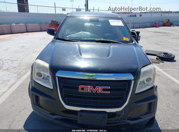 2GKALMEKXH6304117 2017 GMC TERRAIN Черный Вид щитка приборов