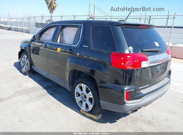2GKALMEKXH6304117 2017 GMC TERRAIN Черный Задняя левая четверть