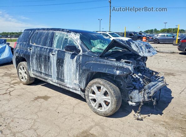 2GKALMEKXH6346108 2017 GMC TERRAIN Черный Передняя правая четверть