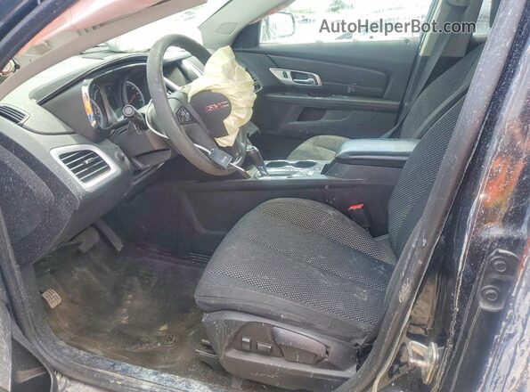 2GKALMEKXH6346108 2017 GMC TERRAIN Черный Вид салона спереди