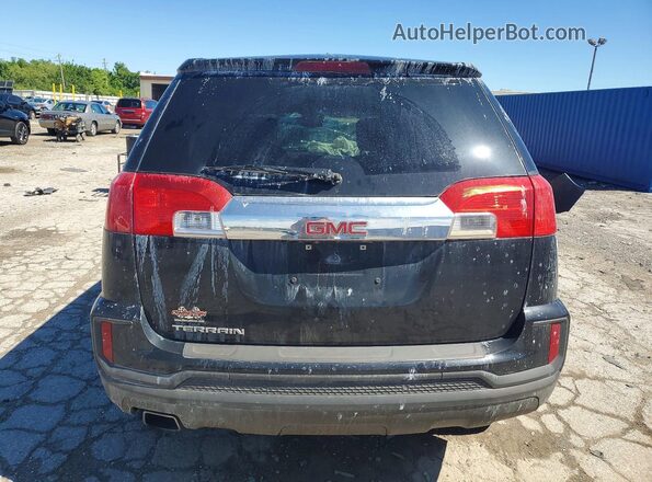 2GKALMEKXH6346108 2017 GMC TERRAIN Черный Вид сзади