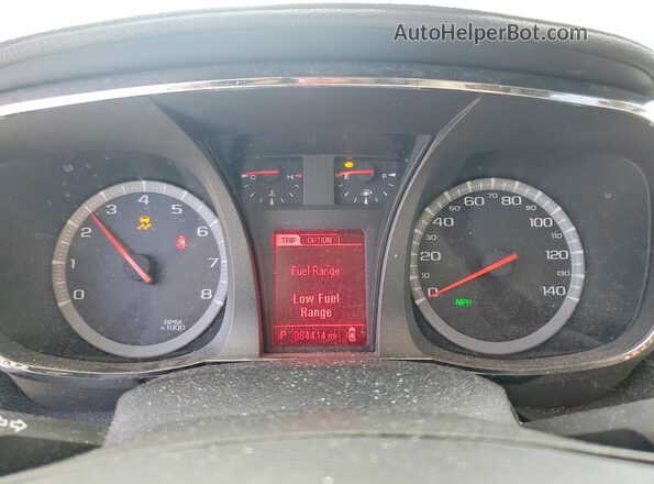 2GKALNEK0G6120129 2016 GMC TERRAIN Black Vista del cuadro de instrumentos