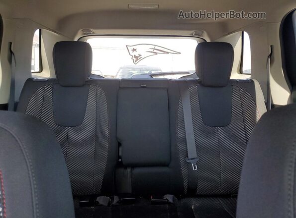 2GKALNEK0G6120129 2016 GMC TERRAIN Black Vista de los asientos traseros