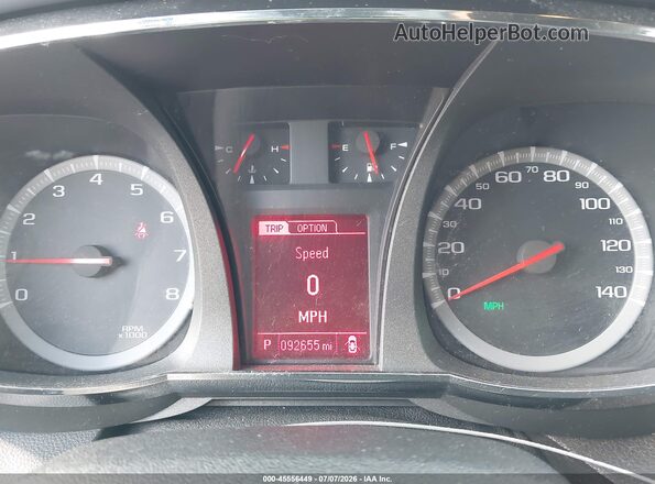 2GKALNEK0G6210705 2016 GMC TERRAIN White Vista de los asientos traseros