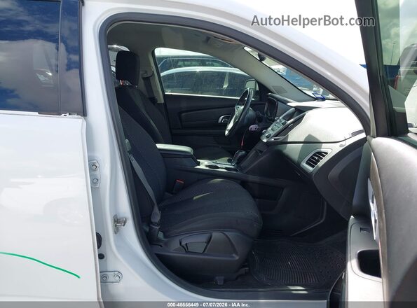 2GKALNEK0G6210705 2016 GMC TERRAIN White Vista interior delantera
