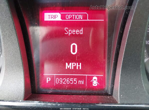 2GKALNEK0G6210705 2016 GMC TERRAIN White Vista interior trasera