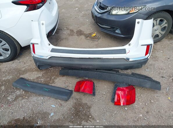2GKALNEK0G6210705 2016 GMC TERRAIN White Vista del cuadro de instrumentos