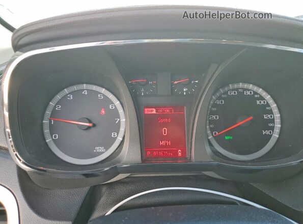 2GKALNEK0H6261560 2017 GMC TERRAIN White Սարքավորումների վահանակի տեսք