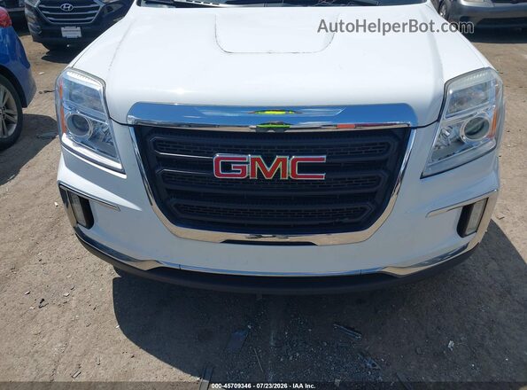 2GKALNEK0H6324415 2017 GMC TERRAIN White Вид спереду