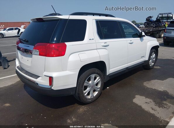 2GKALNEK0H6353607 2017 GMC TERRAIN Белый Задняя правая четверть