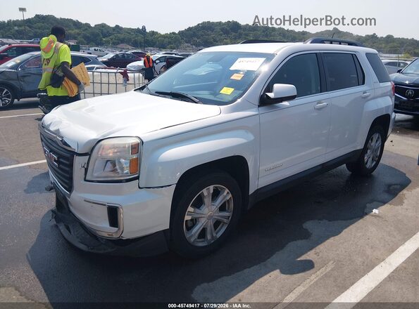 2GKALNEK0H6353607 2017 GMC TERRAIN Белый Передняя левая четверть