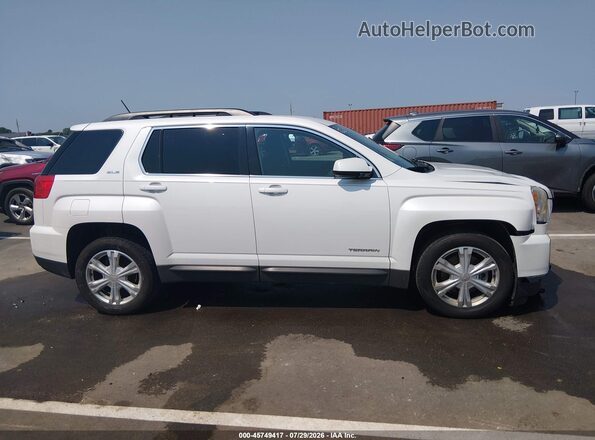 2GKALNEK0H6353607 2017 GMC TERRAIN Белый Вид задней части салона