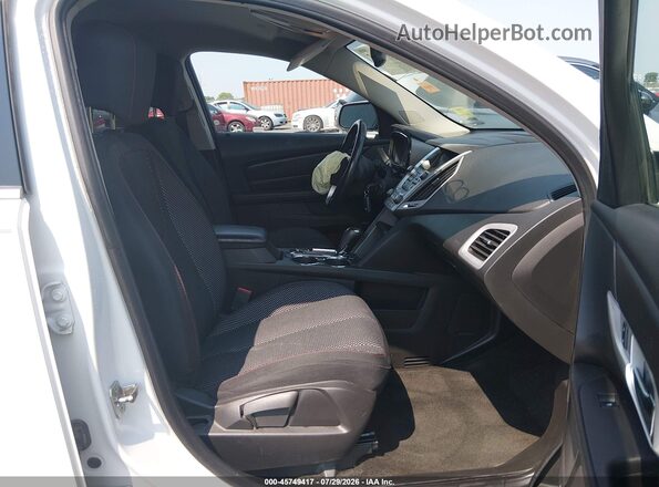 2GKALNEK0H6353607 2017 GMC TERRAIN Белый Вид салона спереди