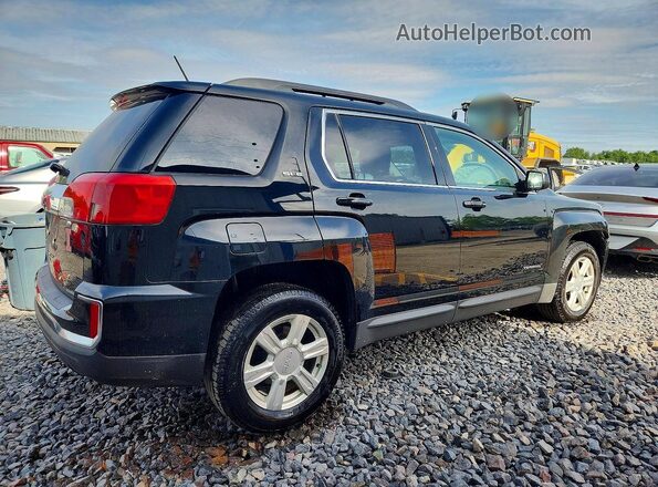 2GKALNEK1G6141801 2016 GMC TERRAIN Черный Задняя правая четверть
