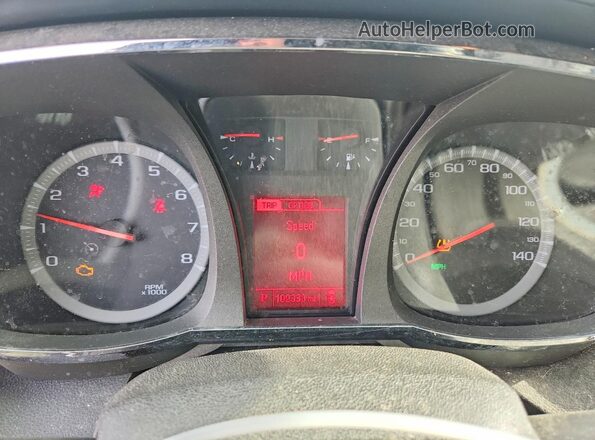 2GKALNEK1G6141801 2016 GMC TERRAIN Черный Вид щитка приборов