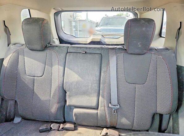 2GKALNEK1G6141801 2016 GMC TERRAIN Черный Вид задних сидений