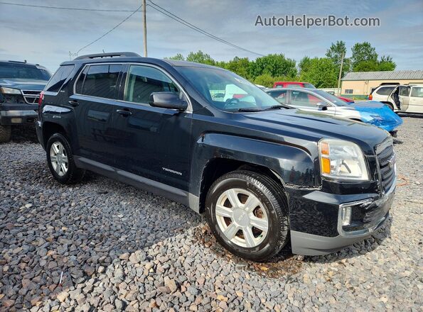2GKALNEK1G6141801 2016 GMC TERRAIN Черный Передняя правая четверть