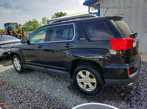 2GKALNEK1G6141801 2016 GMC TERRAIN Черный Задняя левая четверть