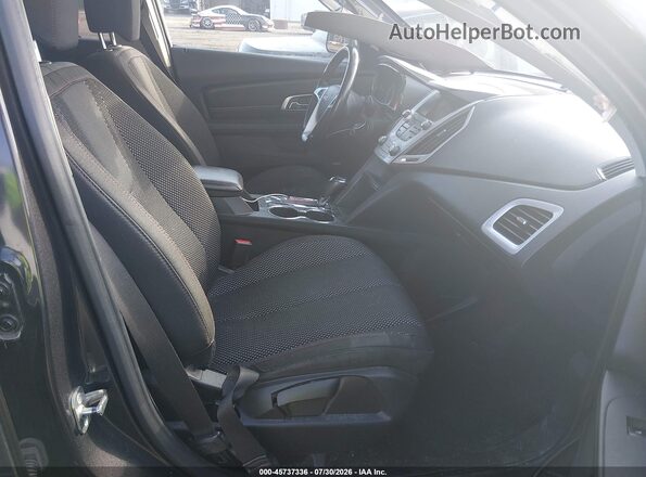 2GKALNEK1G6337558 2016 GMC TERRAIN Gray Widok wnętrza z przodu
