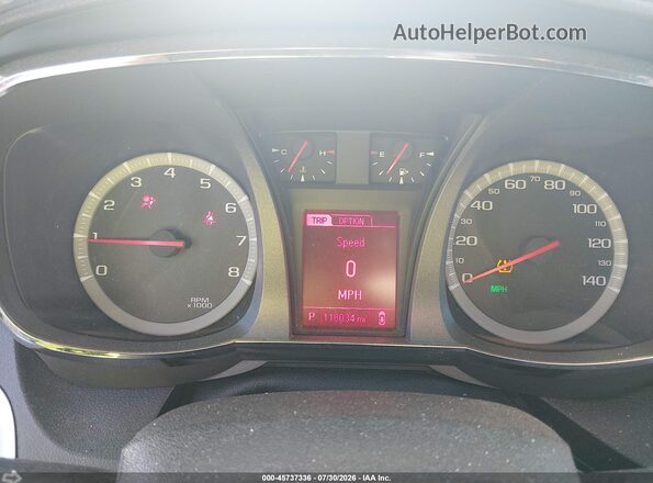 2GKALNEK1G6337558 2016 GMC TERRAIN Gray Widok tylnych siedzeń