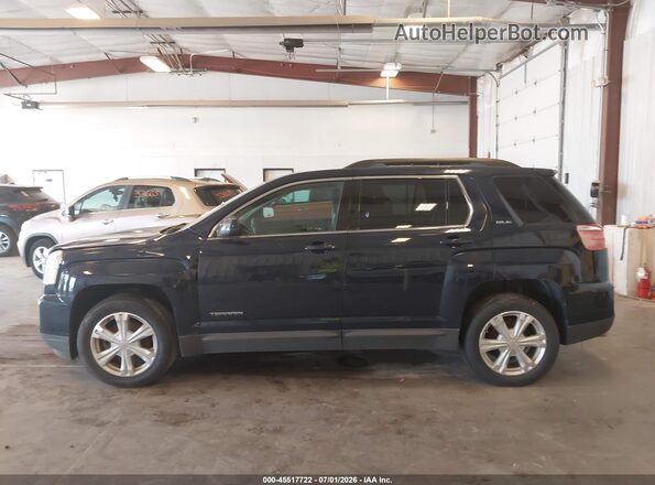 2GKALNEK1H6134655 2017 GMC TERRAIN Blue Vista interior trasera