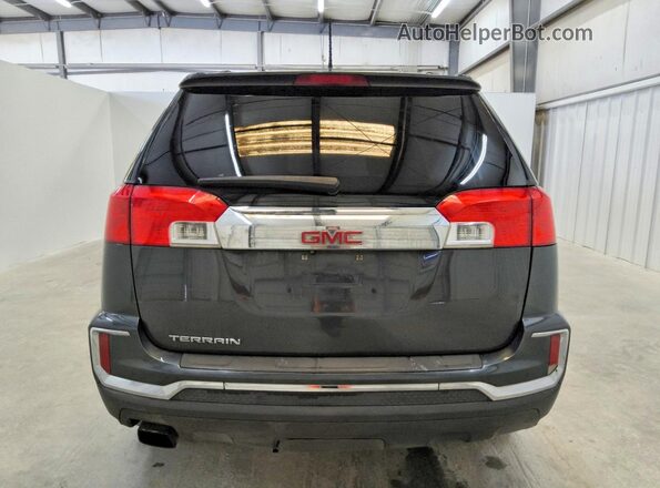 2GKALNEK1H6218121 2017 GMC TERRAIN Черный Вид сзади