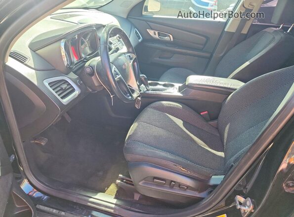 2GKALNEK1H6324620 2017 GMC TERRAIN Черный Вид салона спереди