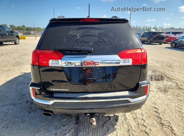 2GKALNEK1H6324620 2017 GMC TERRAIN Черный Вид сзади